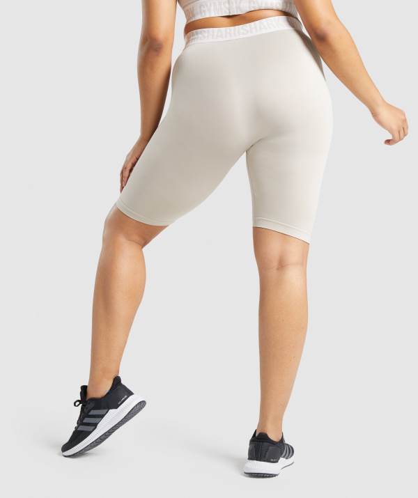 Damske Šortky Gymshark Fit Seamless Cycling Siva | GK6109738